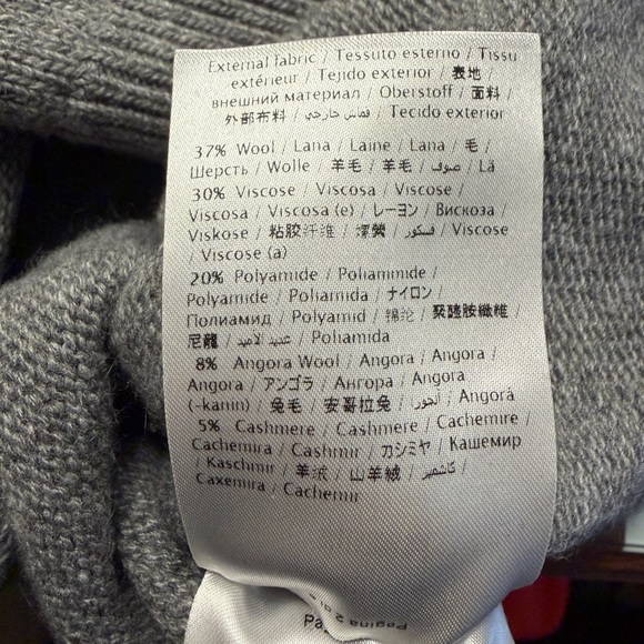 RED Valentino Embellished Bird Gray Cardigan Sweater - Picture 6 of 6